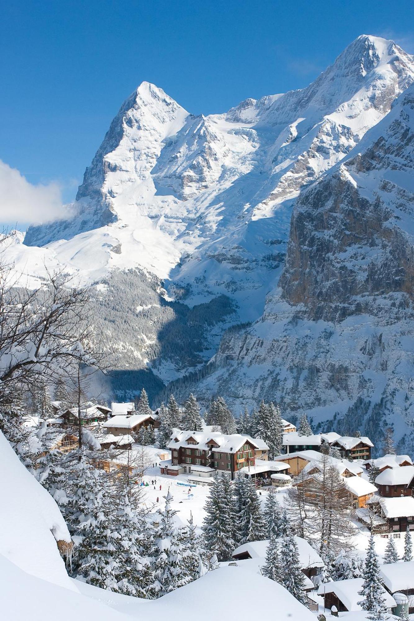 Hotel Jungfrau Muerren Exterior photo