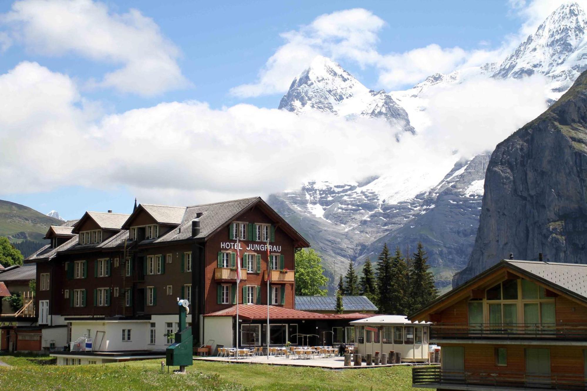 Hotel Jungfrau Muerren Exterior photo