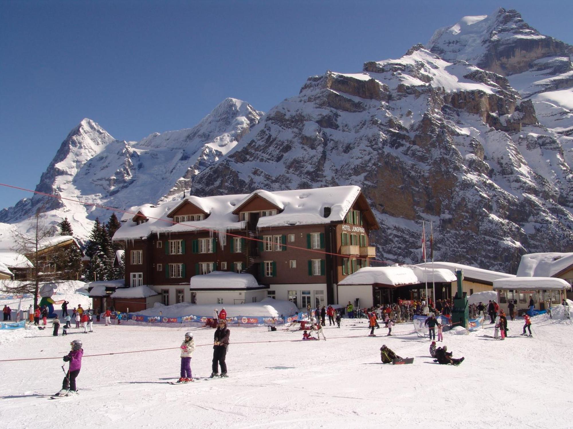 Hotel Jungfrau Muerren Exterior photo